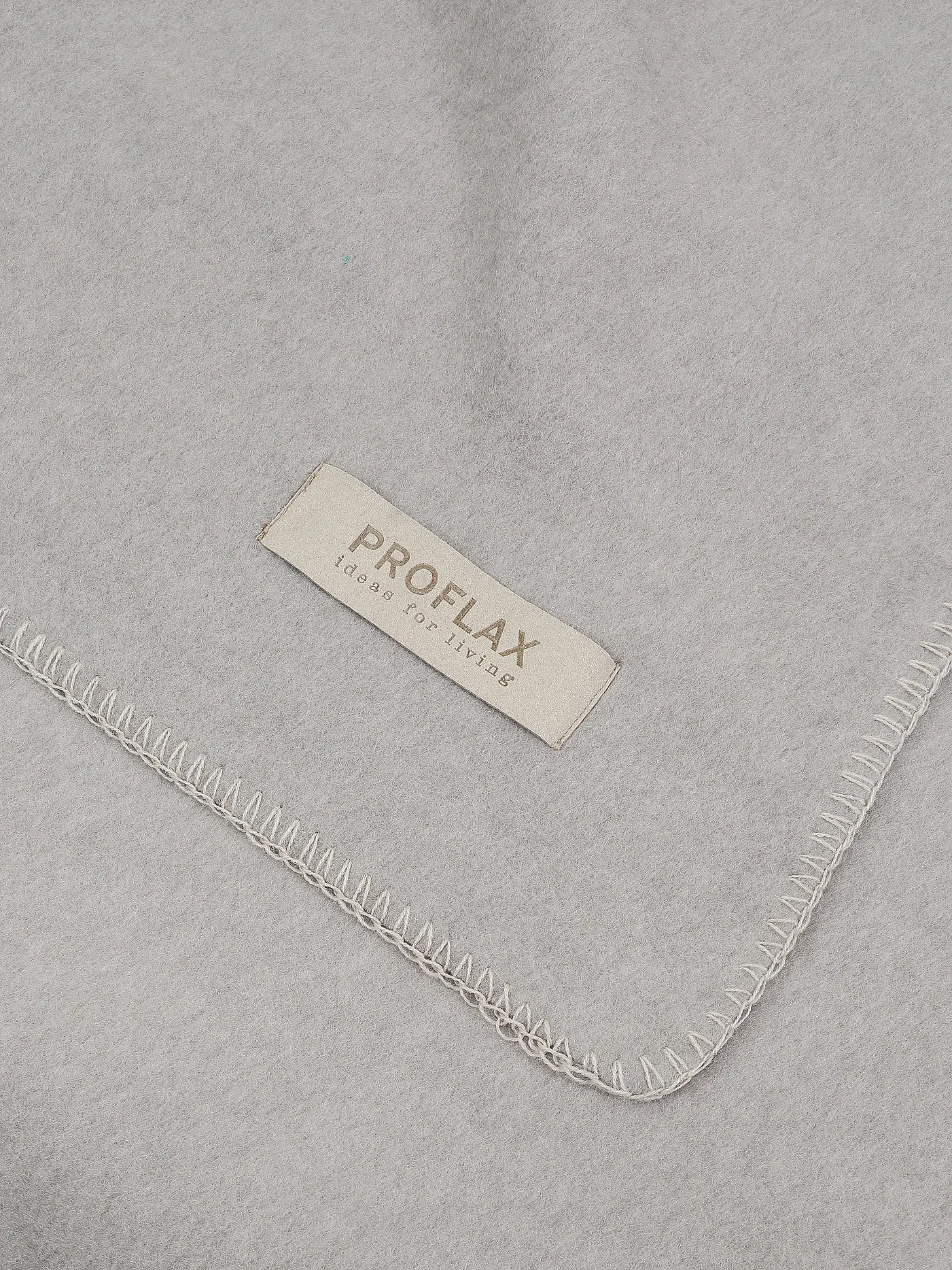 PROFLAX | Wohndecke SECRET 160x200cm Camel | hellgrau